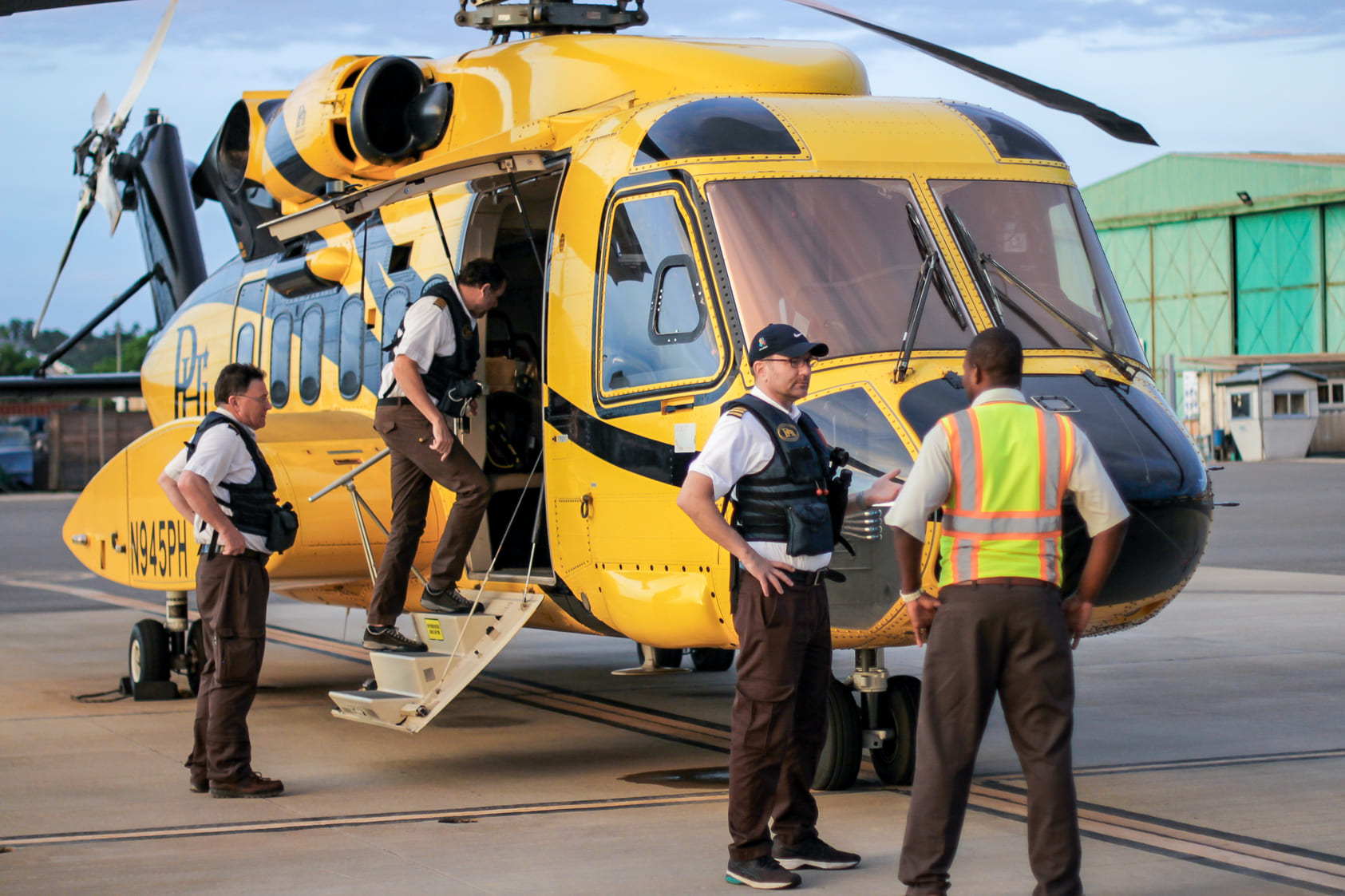 PHI Century Pilots Preparing for Night Training